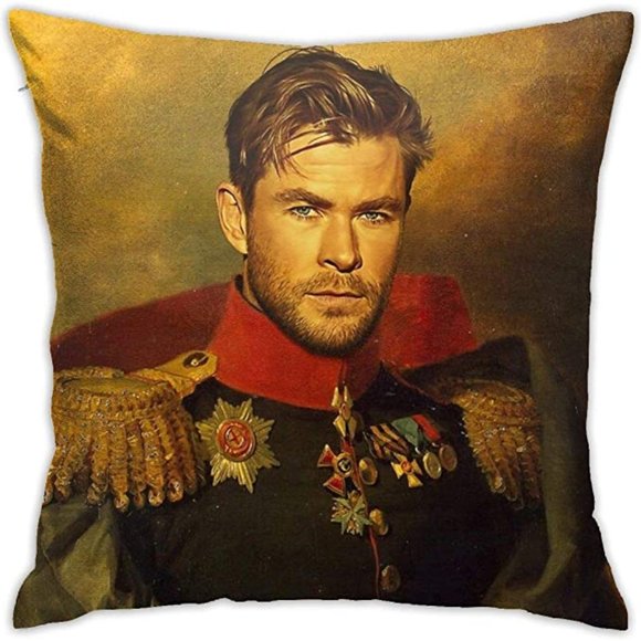 chris hemsworth pillow case